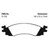 Picture of Ultimax OEM Replacement Front Brake Pads