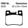 Picture of Ultimax OEM Replacement Rear Brake Pads