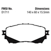 Picture of Greenstuff 2000 Series Sport Front Brake Pads