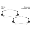 Picture of Greenstuff 2000 Series Sport Front Brake Pads