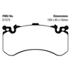 Picture of Redstuff Ceramic Low Dust Front Brake Pads