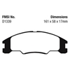 Picture of Ultimax OEM Replacement Front Brake Pads