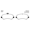 Picture of Ultimax OEM Replacement Front Brake Pads