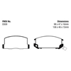 Picture of Ultimax OEM Replacement Rear Brake Pads
