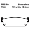 Picture of Ultimax OEM Replacement Rear Brake Pads