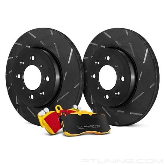 Picture of Stage 9 Super Sleeper Slotted Rear Brake Kit