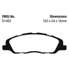 Picture of Greenstuff 2000 Series Sport Front Brake Pads