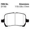 Picture of Ultimax OEM Replacement Front Brake Pads