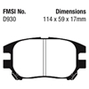 Picture of Ultimax OEM Replacement Front Brake Pads
