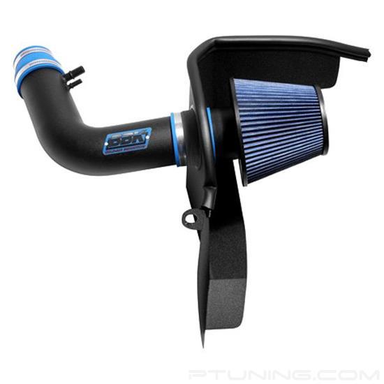 Picture of Power-Plus Series Aluminum Black Cold Air Intake System with Blue Filter