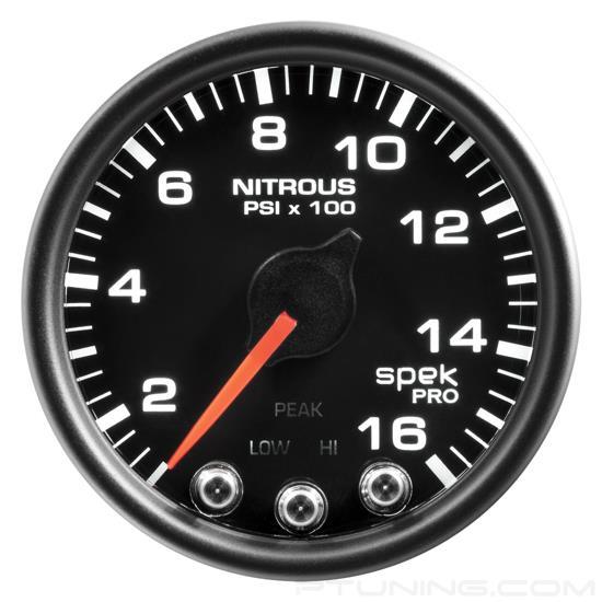 Picture of Spek-Pro Series 2-1/16" Nitrous Pressure Gauge, 0-1600 PSI