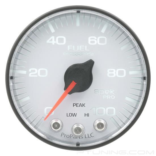 Picture of Spek-Pro Series 2-1/16" Fuel Pressure Gauge, 0-100 PSI