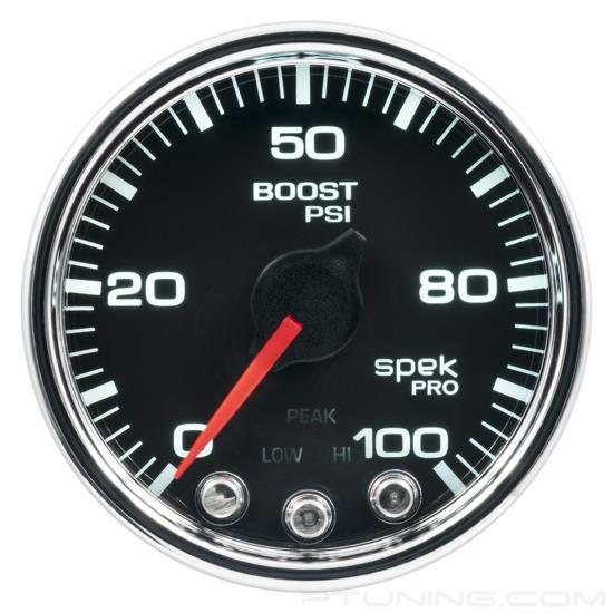 Picture of Spek-Pro Series 2-1/16" Boost Gauge, 0-100 PSI