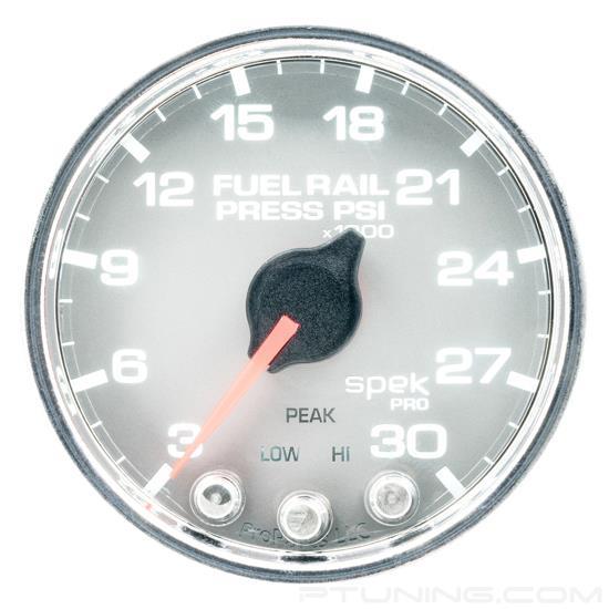 Picture of Spek-Pro Series 2-1/16" Fuel Rail Pressure Gauge, 3-30K PSI