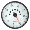 Picture of Spek-Pro Series 5" In-Dash Tachometer Gauge, 0-8,000 RPM