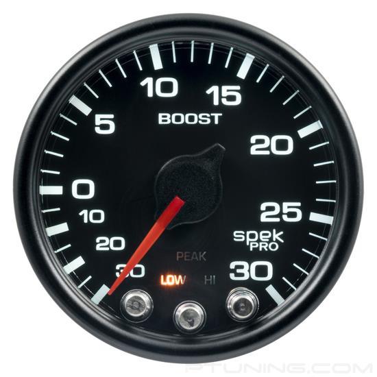 Picture of Spek-Pro Series 2-1/16" Boost/Vacuum Gauge, 30 In Hg/30 PSI