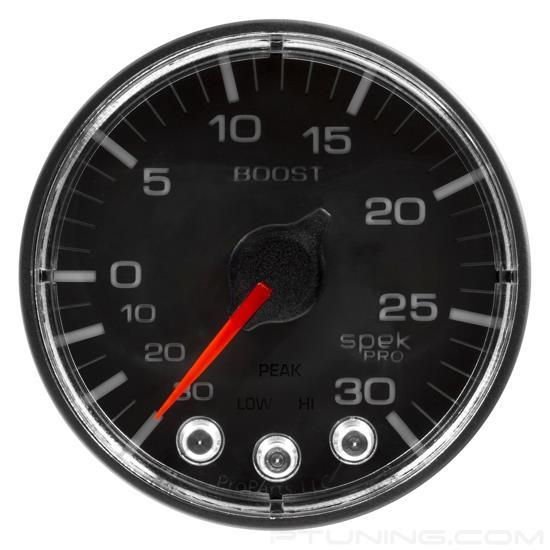 Picture of Spek-Pro Series 2-1/16" Boost/Vacuum Gauge, 30 In Hg/30 PSI