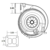 Picture of AirWerks Series S400SX Super Core Turbocharger