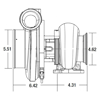 Picture of AirWerks Series S400SX Super Core Turbocharger