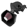 Picture of FIPK Generation II Composite Cold Air Intake System with Red Filter and Heat Shield