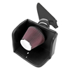 Picture of FIPK Generation II Composite Cold Air Intake System with Red Filter and Heat Shield