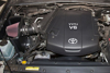 Picture of FIPK Generation II Composite Cold Air Intake System with Red Filter and Heat Shield