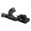 Picture of AirCharger Black Composite Cold Air Intake System with Red Filter