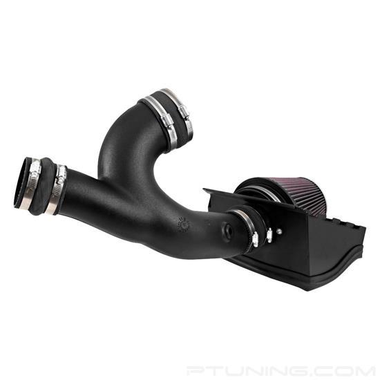 Picture of AirCharger Black Composite Cold Air Intake System with Red Filter