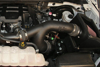 Picture of AirCharger Black Composite Cold Air Intake System with Red Filter
