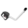 Picture of Typhoon Aluminum Silver Cold Air Intake System with Red Filter