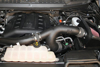 Picture of AirCharger Black Composite Cold Air Intake System with Red Filter