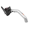 Picture of Typhoon Aluminum Silver Cold Air Intake System with Red Filter