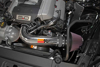 Picture of Typhoon Aluminum Polished Cold Air Intake System with Red Filter