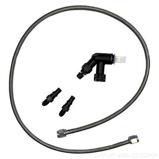 Picture of Hydraulic Clutch Line with Male Wire Clip Fittings and Elbow Bleeder
