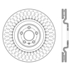 Picture of Sport Slotted 1-Piece Front Driver Side Brake Rotor