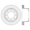 Picture of Sport Slotted 1-Piece Rear Passenger Side Brake Rotor