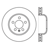 Picture of Sport Slotted 1-Piece Front Driver Side Brake Rotor