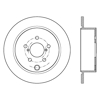 Picture of Sport Slotted 1-Piece Rear Driver Side Brake Rotor