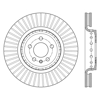 Picture of Sport Slotted 1-Piece Front Driver Side Brake Rotor