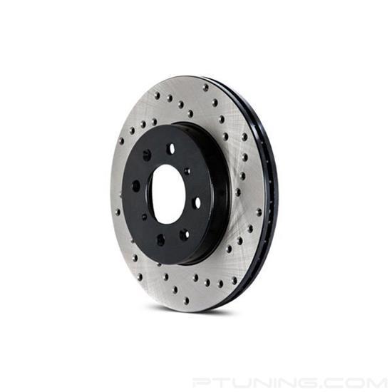 Picture of Sport Drilled 1-Piece Front Driver Side Brake Rotor
