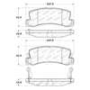 Picture of Street Performance Rear Brake Pads