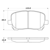 Picture of Street Performance Front Brake Pads
