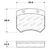 Picture of Street Performance Rear Brake Pads