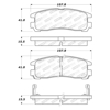 Picture of Street Performance Rear Brake Pads