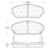 Picture of Street Performance Front Brake Pads