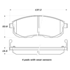 Picture of Street Performance Front Brake Pads