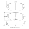 Picture of Street Performance Front Brake Pads