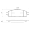 Picture of Street Performance Front Brake Pads