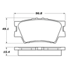 Picture of Street Performance Rear Brake Pads