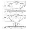 Picture of Street Performance Rear Brake Pads